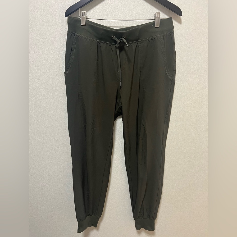 Olive green joggers